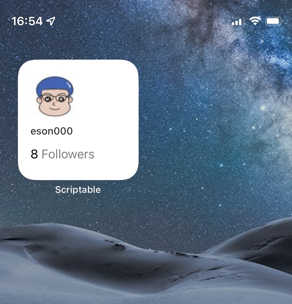 twitter followers count widget